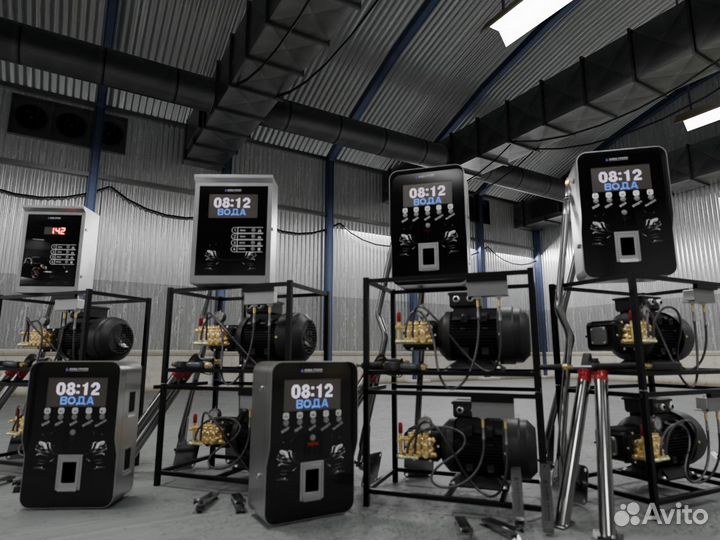 Автомойка самообслуживания luxwash 378