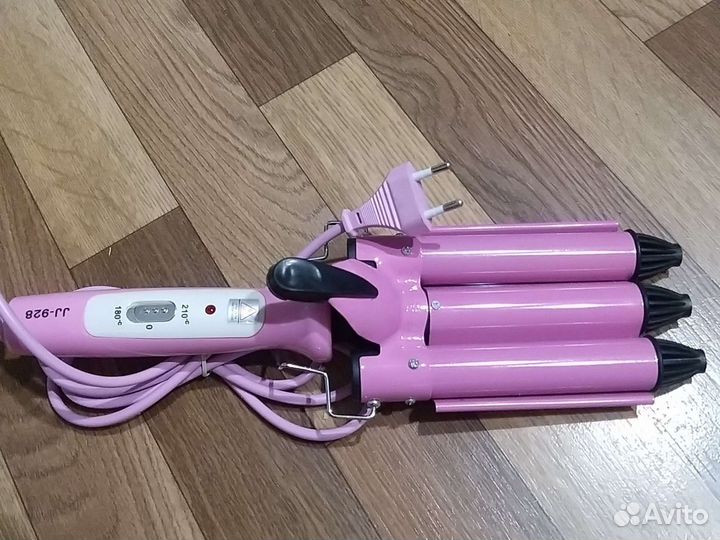 Плойка тройная для волос