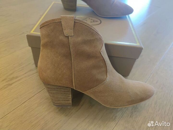 Ботильоны натуральная кожа