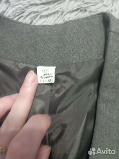 Школьная форма для девочки 146 серая