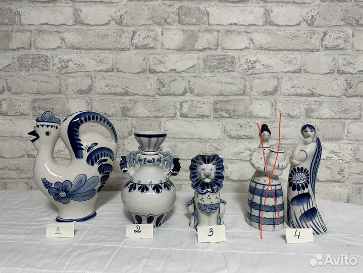 Гжель разное