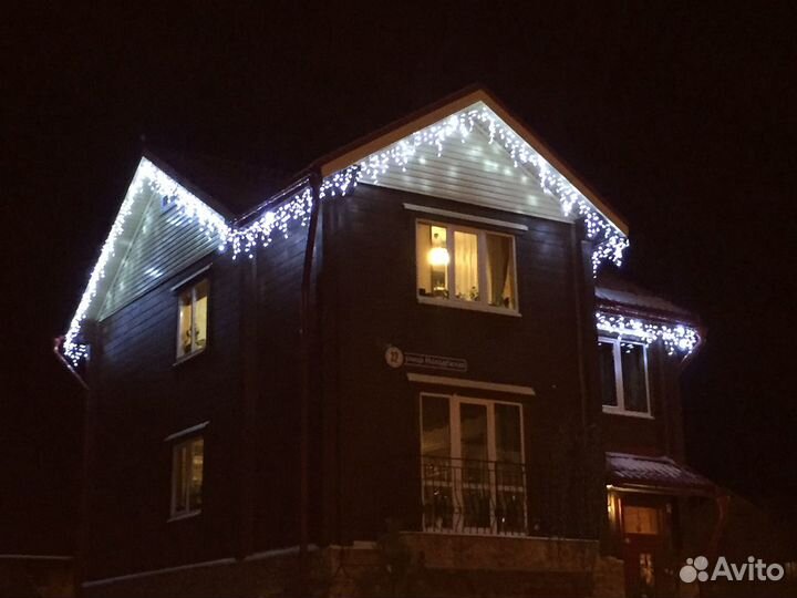 LED подсветка Бахрома