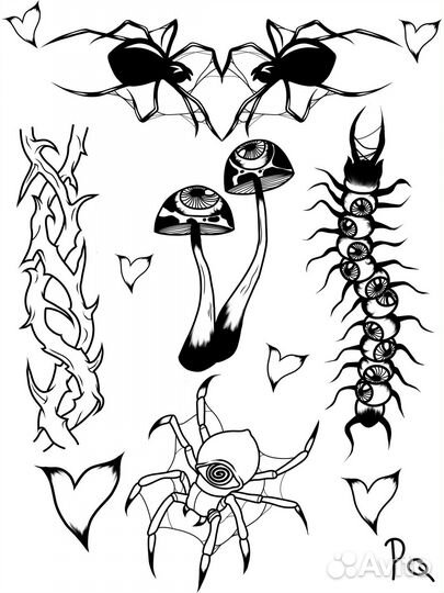 Эскиз тату на заказ