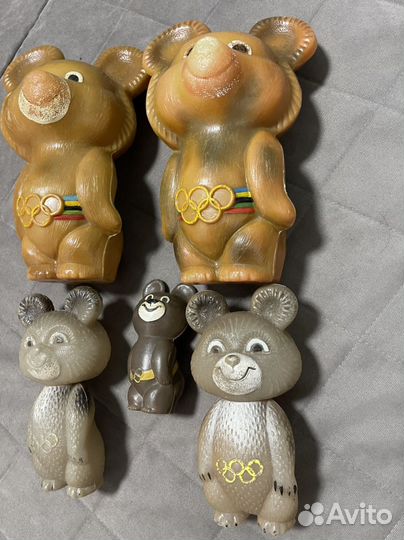Олимпийский мишка 1980 СССР