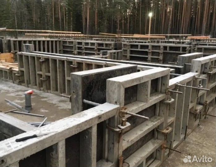 Аренда алюминиевой опалубки для стен