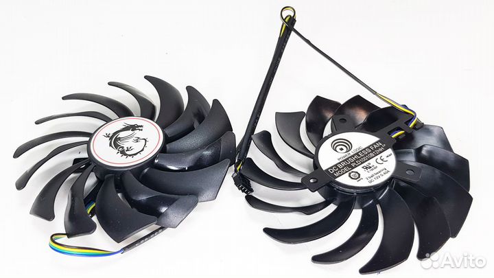 Двойной кулер для видеокарты MSI Gaming