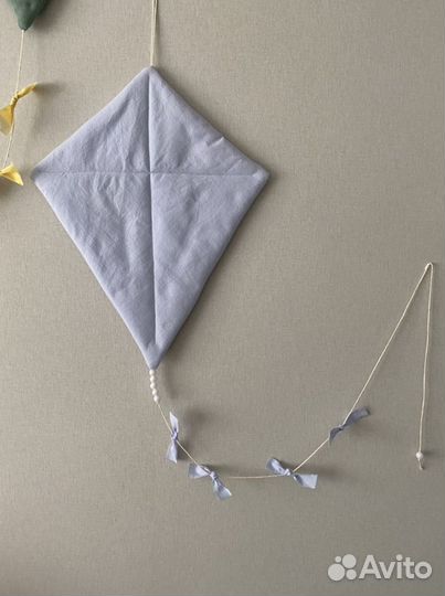 Воздушный змей, флажки из ткани декор для детской