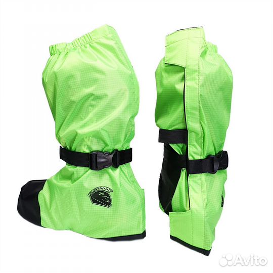 Бахилы мотоциклетные Hyperlook Water Orchid зелен