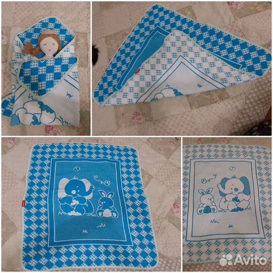 Комбинезон трансформер 0+ и постельное детское