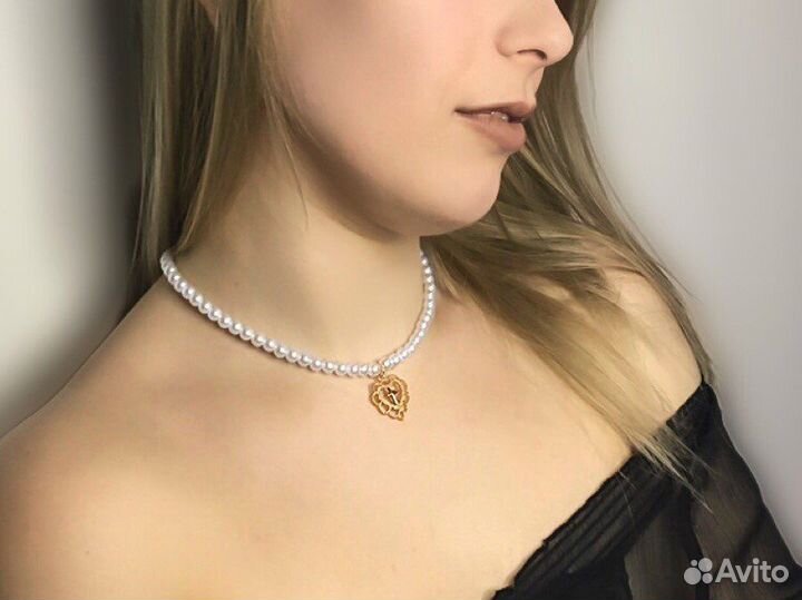 Чокер из бисера