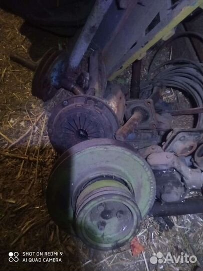Кабина,задняя балка Fortschritt, резина мтз
