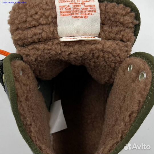 Кроссовки Nike Air Force 1 Duckboot (с мехом) (Арт.29558)