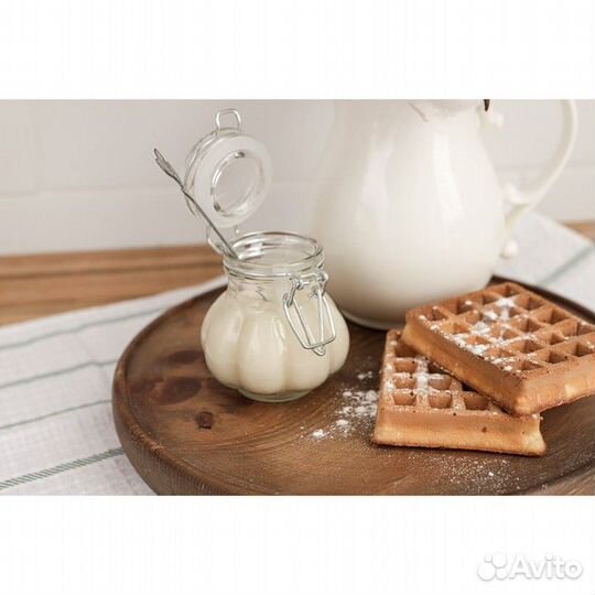 Баночка стеклянная для специй с бугельным замком Д