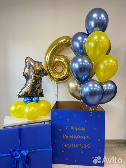 Воздушные шары на день рождения