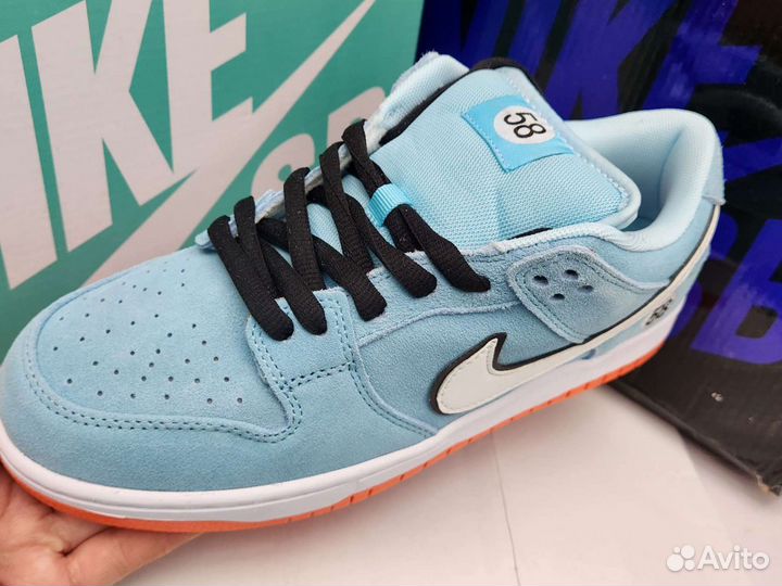 Кроссовки Nike SB dunk low club 58 gulf