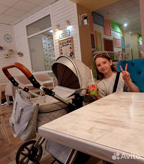 Коляска 2 в 1 бу
