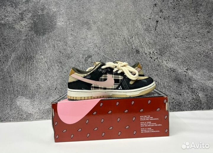 Кроссовки Nike SB dunk low x Cactus Jack Люкс