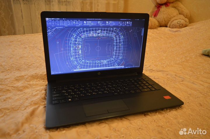 Отличный новый ноутбук HP для учебы,игр,бизнеса