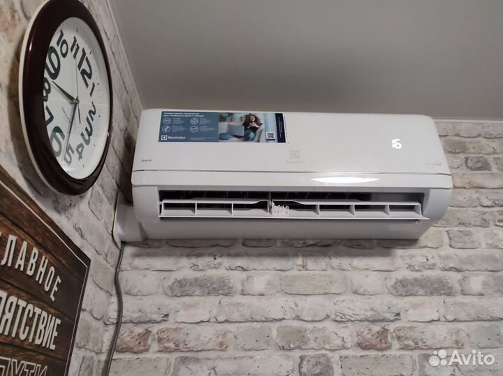 Кондиционер Electrolux с установкой
