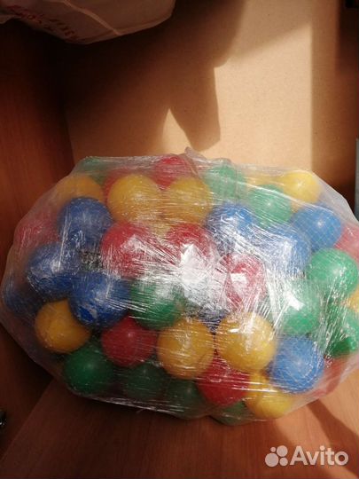 Шариками для сухого бассейна бу