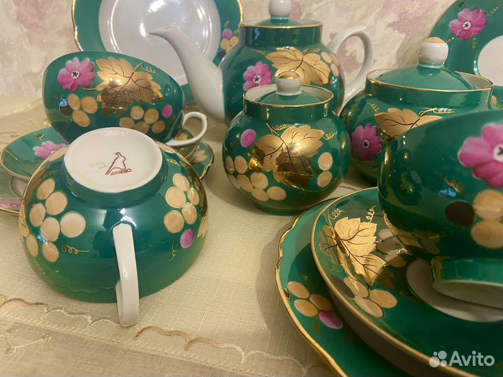 Сервиз Дулево Золотой виноград