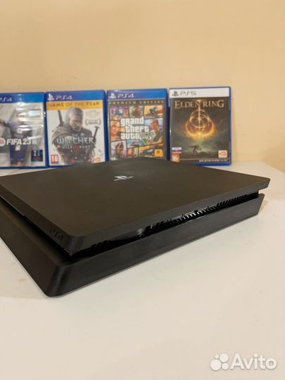 Sony ps4 Slim 1tb 2 Геймпада+Игры