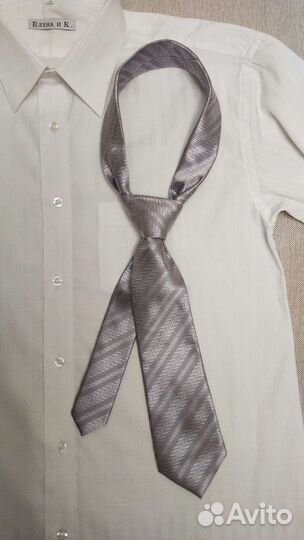 Галстук школьный Silver Spoon