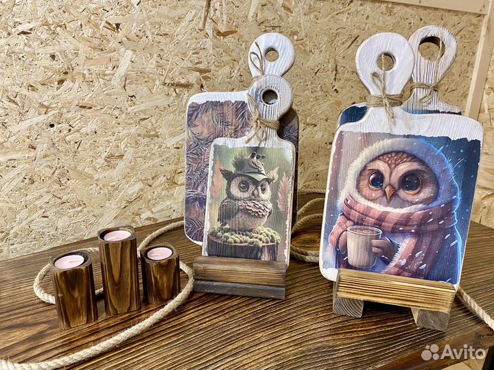 Разделочные доски для декора