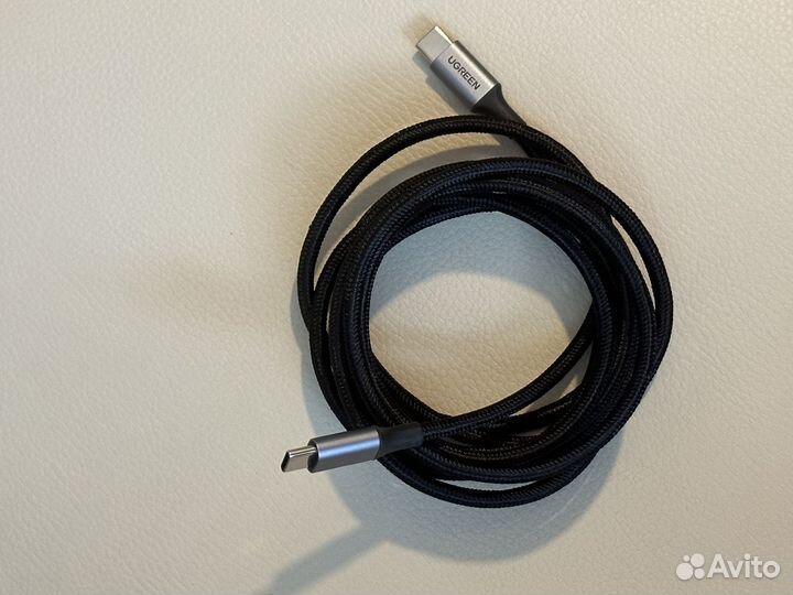 Кабель ugreen Type C to Type C 2м