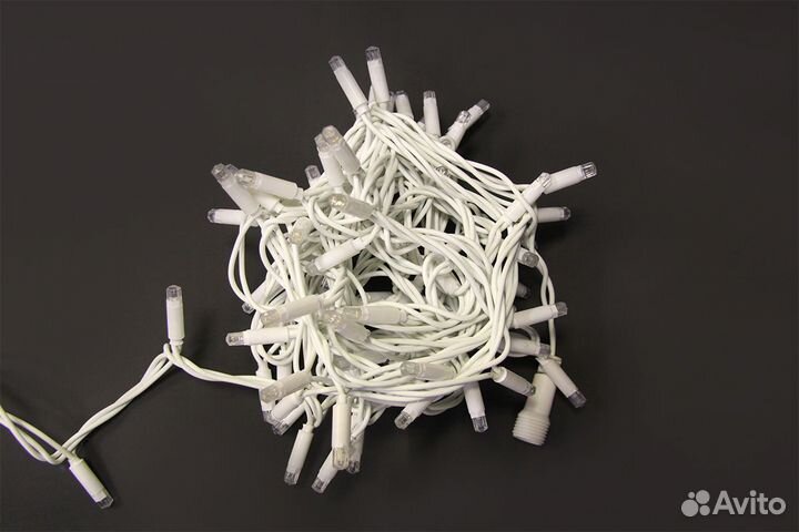 Уличная гирлянда цветная IP 68 для ёлок