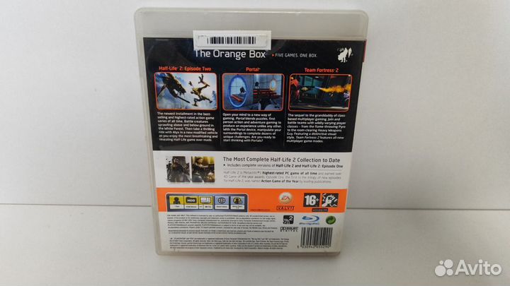 Half-Life 2: The Orange Box (PS3) диск