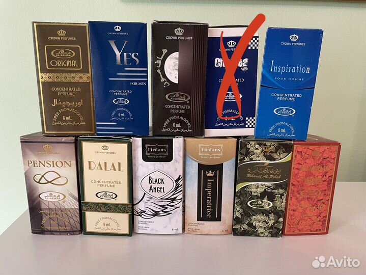 Мужские масляные духи 6мл