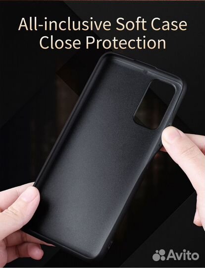 Кожаный чехол для Samsung S20 Ultra и стекла