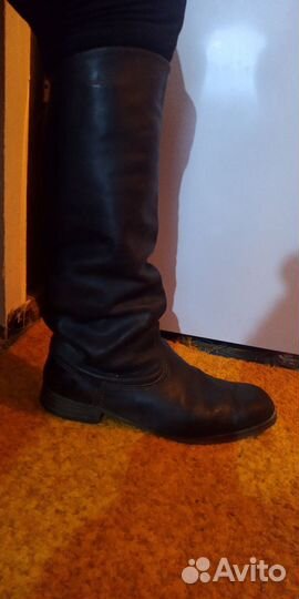 Сапоги офицерские яловые