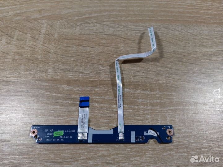 Плата тачпада LS-A992P со шлейфами