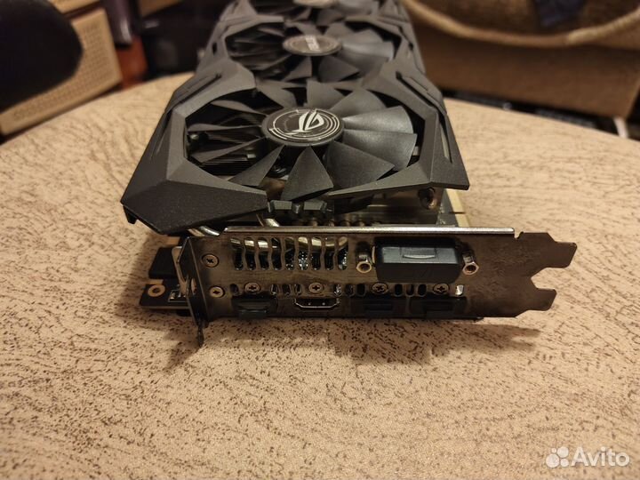 Видеокарта Asus GeForce GTX 1070ti 8Gb