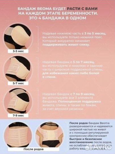 Бандаж для беременных L