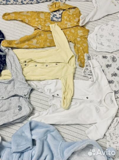 Фирменные вещи на малыша 0/12 мес