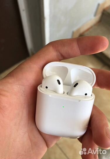 Беспроводные наушники apple airpods 2