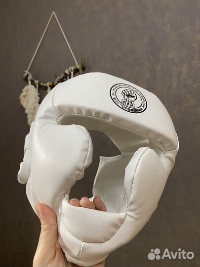 Шлем для карате, перчатки, лапа (экипировка)