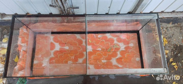 Аквариум для черепах и рыбок