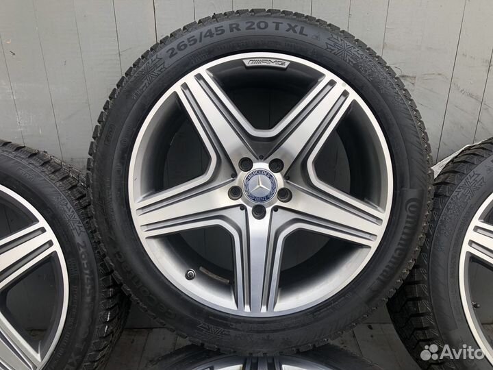 Оригинальные колеса на Mercedes GLE / ML R20