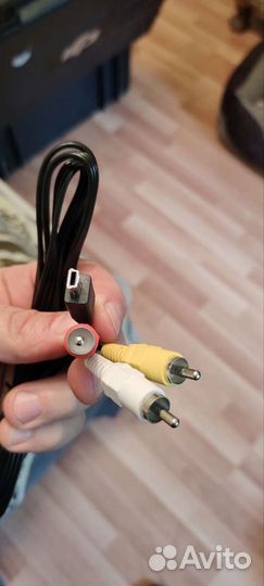 Кабель для вывода видео и звука с камер canon