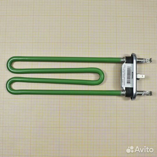 Тэн 2000W, прямой, 220 мм, с керамическим покрытие