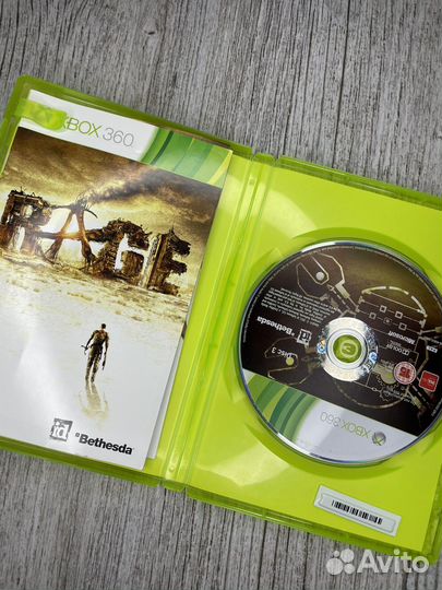 Rage с мануалом xbox 360