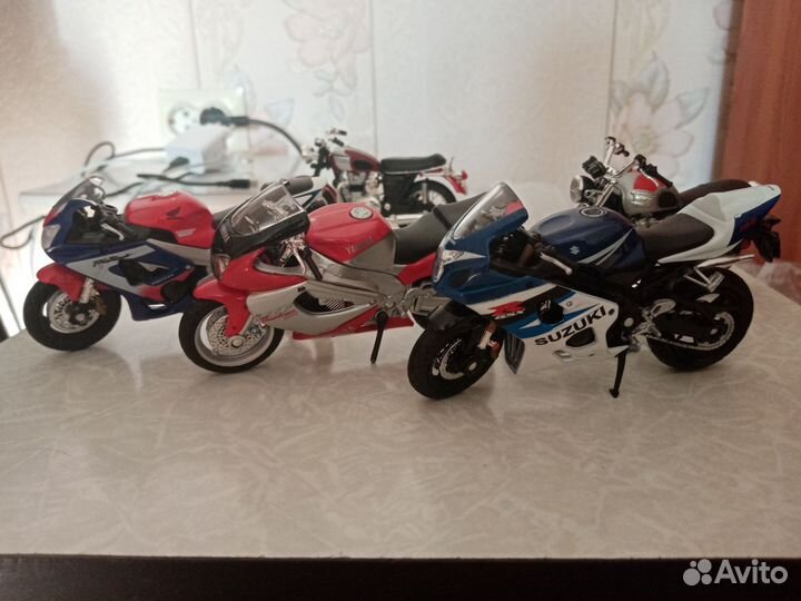 Модели мотоциклов 1:18