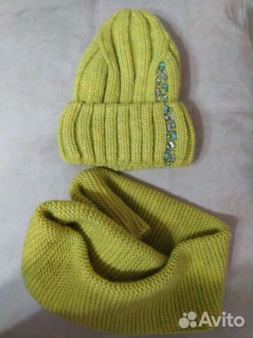 Шапка и снуд для девочки