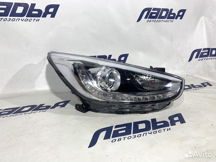 Фара Hyundai Solaris(10) правая линза