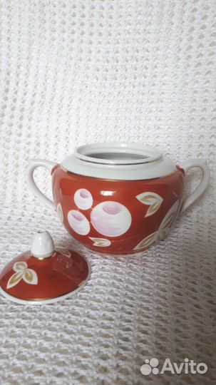 Сахарница Вербилки из сервиза 