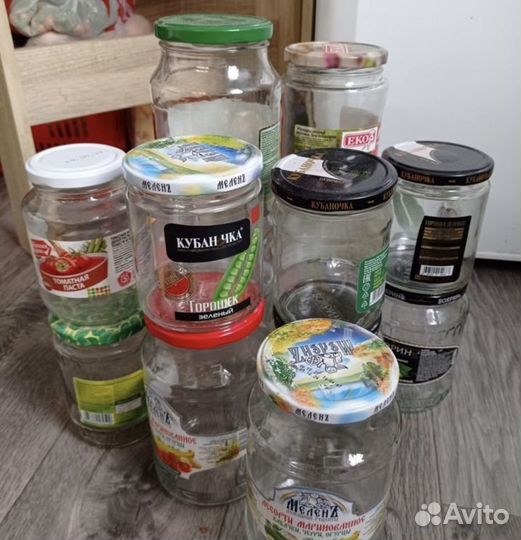 Банки стеклянные